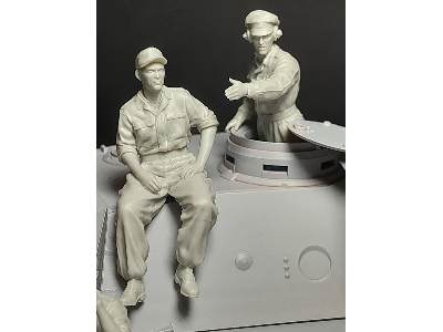 Waffen Ss Panther Turret Set (Operation Zitadelle / 2 Figures) - zdjęcie 1