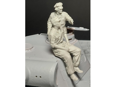 Waffen Ss Panther Turret Set (Operation Zitadelle / 2 Figures) - zdjęcie 2