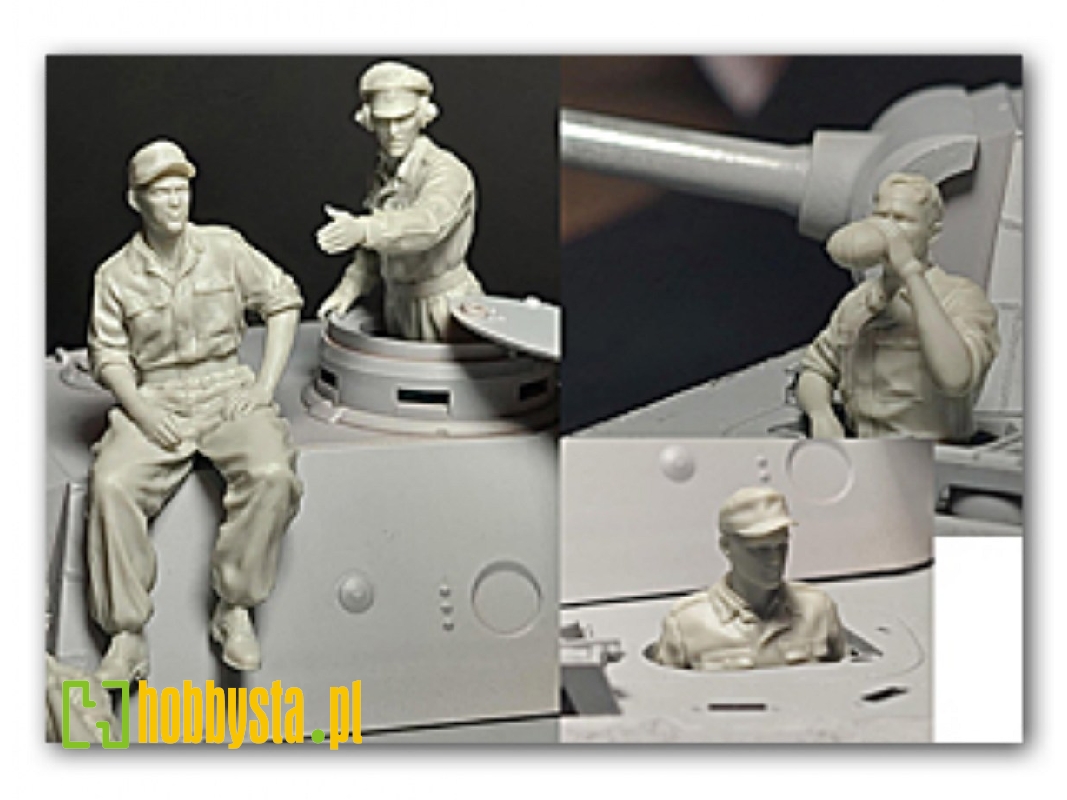Waffen Ss Panther Crew Set (Operation Zitadelle / 4 Figures) - zdjęcie 1