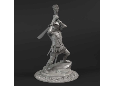 Knight With Falchon (Mid 14th Century) - zdjęcie 2