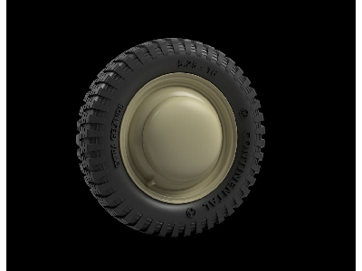 Vw Typ 82 Kubelwagen - Road Wheels With Protective Cap (Initial) - zdjęcie 1