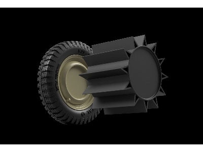 Vw Types 82 / 166 With Snow-rollers Drum Road Wheels - zdjęcie 1