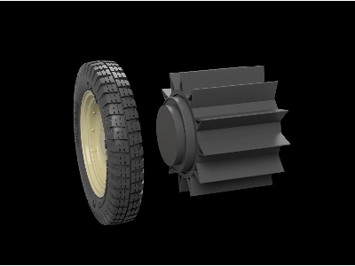 Vw Types 82 / 166 With Snow-rollers Drum Road Wheels - zdjęcie 2