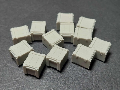 Us Wooden Ammo Boxes For 37mm M3&m5 Guns - zdjęcie 1