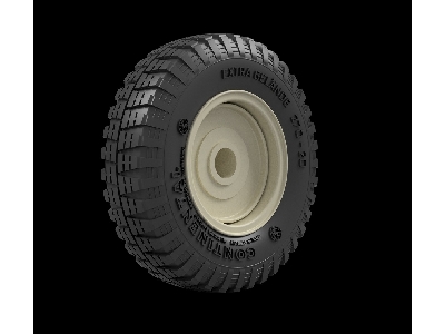 Sd.Kfz.234 - Road Wheels Continental (For Miniart Kits) - zdjęcie 5