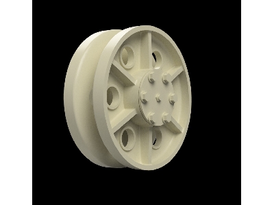 Steel Return Rollers For Stug Iii Alkett - zdjęcie 3