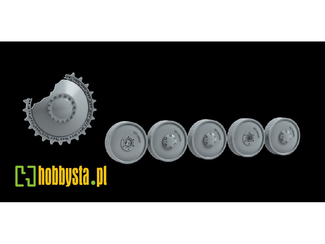 Pz.Kpfw Ii Ausf. C And F - Burn Out Wheels - zdjęcie 1