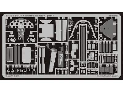  F4U-4 interior 1/32 - Trumpeter - blaszki - zdjęcie 2