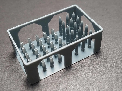 German Wwii 7,5cm Kwk/Stuk37 Ammo - zdjęcie 2