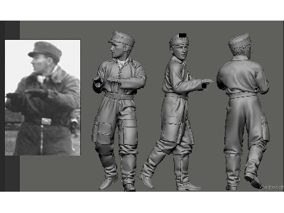 German Wwii Aces Of Jg54 Fw-190 Pilots - Karl Schnörrer - zdjęcie 1