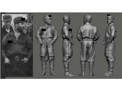 German Wwii Aces Of Jg54 Fw-190 Pilots - Otto Kittel - zdjęcie 1