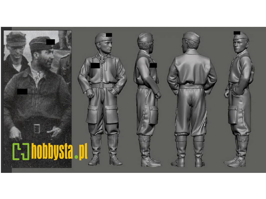 German Wwii Aces Of Jg54 Fw-190 Pilots - Otto Kittel - zdjęcie 1