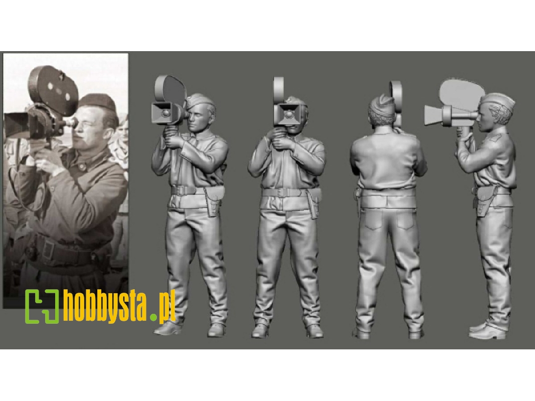 German Wwii Luftwaffe Ground Crew - Cameraman - zdjęcie 1