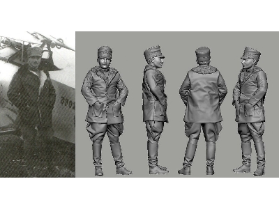 Italian Wwi Pilot Aces - Giovanni Ancillotto - zdjęcie 1