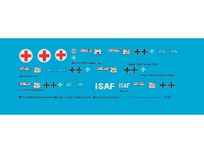 Bundeswehr Wiesel 1 And Wiesel 2 Decal Set - zdjęcie 1