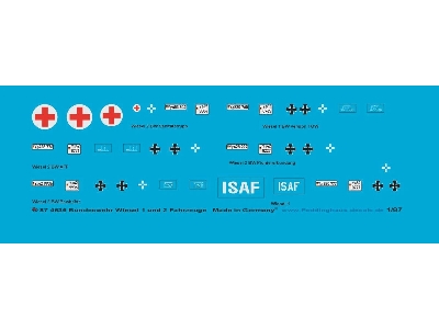 Bundeswehr Wiesel 1 And Wiesel 2 Decal Set - zdjęcie 1