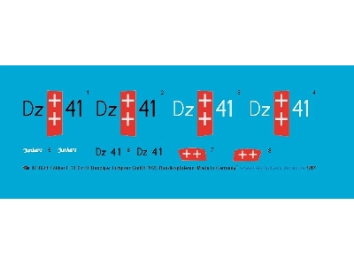 Junkers / Fokker F.13 - Dz-41 Danziger Luftpost Gmbh (1923) - zdjęcie 1