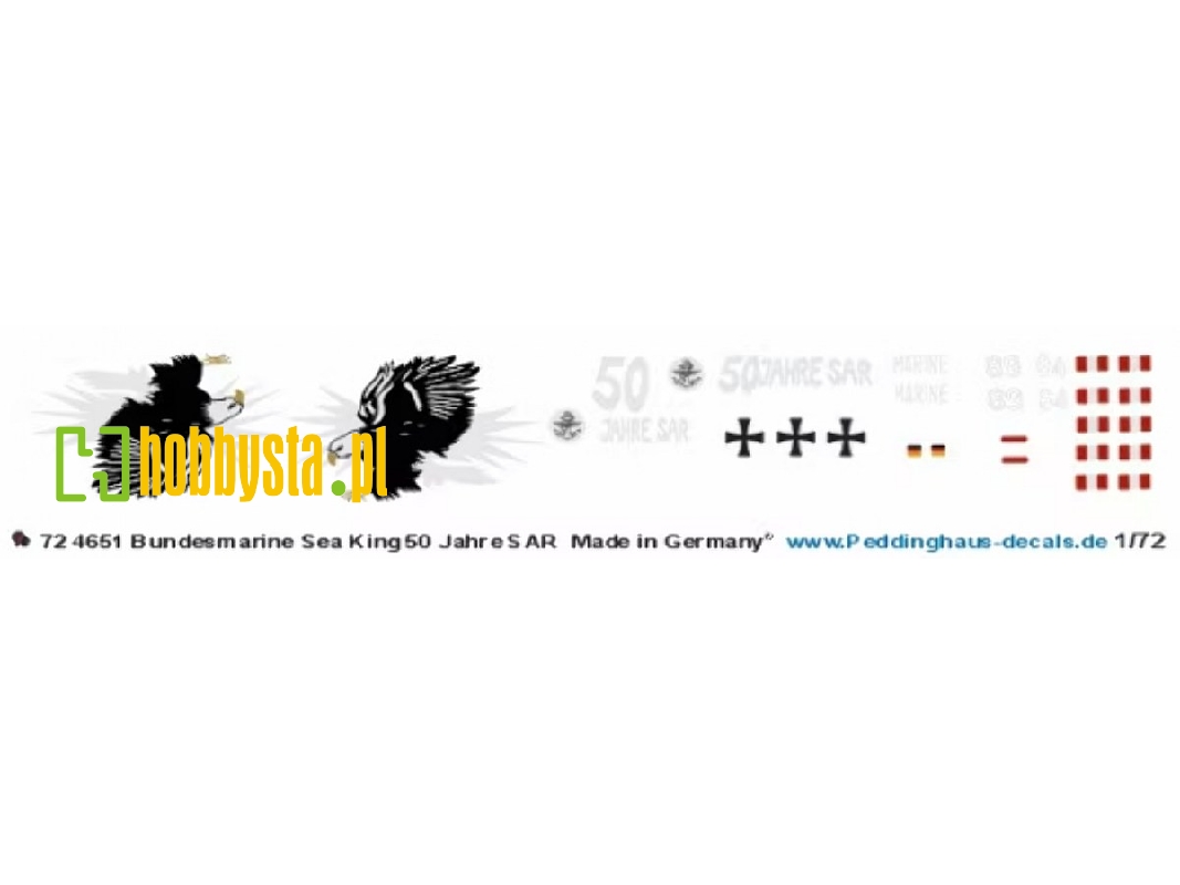 German Bundesmarine Sea King 50 Years Sar - zdjęcie 1