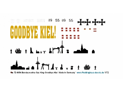 German Bundesmarine Sea King Goodbye Kiel - zdjęcie 1