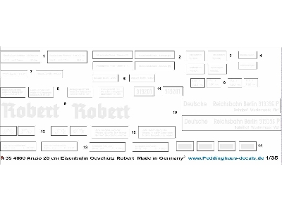 Anzio 28 Cm Railway Gun Robert - zdjęcie 1