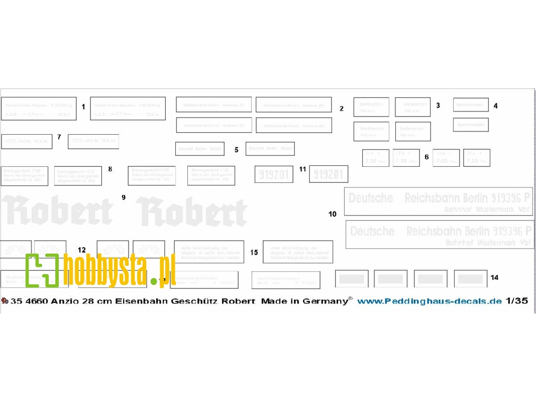 Anzio 28 Cm Railway Gun Robert - zdjęcie 1