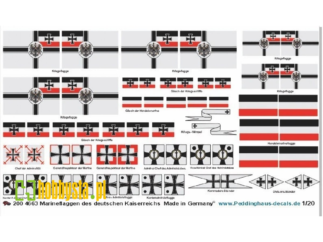 Naval Flags Of The German Empire - zdjęcie 1