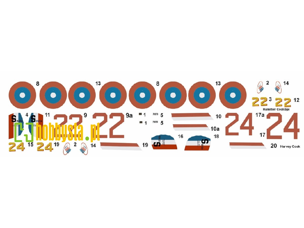 Us Aces 94th Aero Part 3 - Hamilton Coolidge & Harvey Weir Cook - zdjęcie 1
