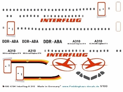Airbus A310 - Interflug - zdjęcie 1