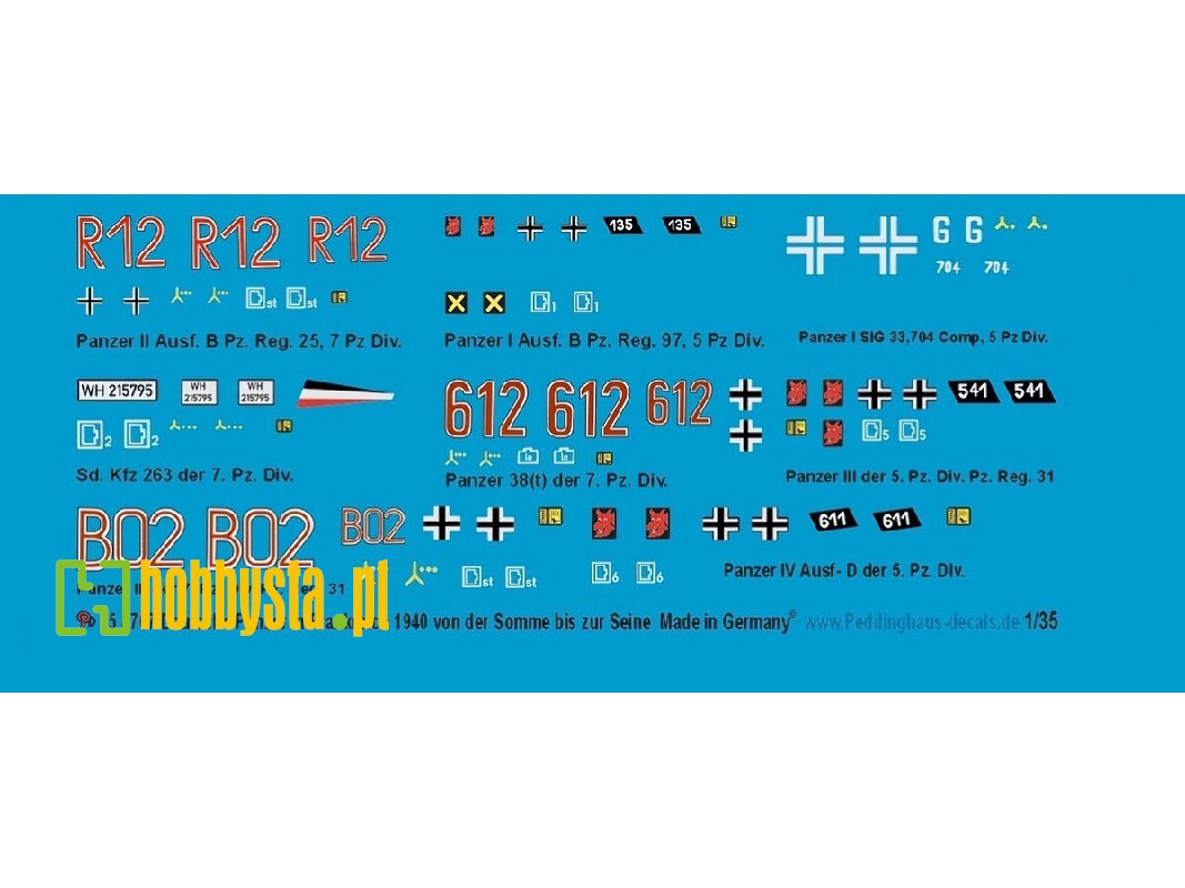 German Tanks In France 1940 - From Somme To Seine - zdjęcie 1