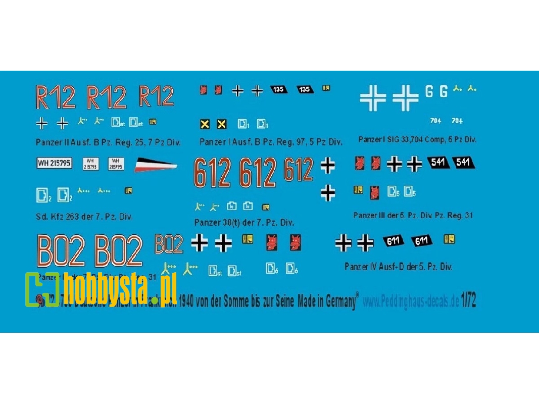 German Tanks In France 1940 - From Somme To Seine - zdjęcie 1