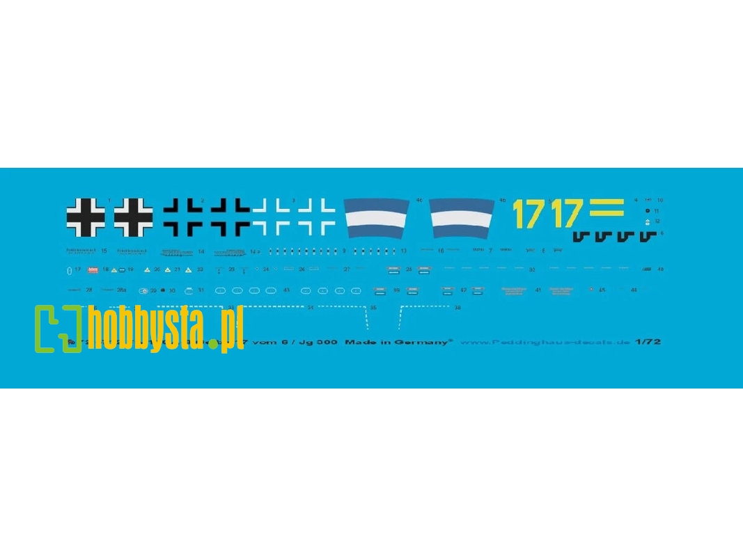 Focke Wulf Fw-190 A-8 - Gelbe 17 Vom 6 / Jg 300 - zdjęcie 1