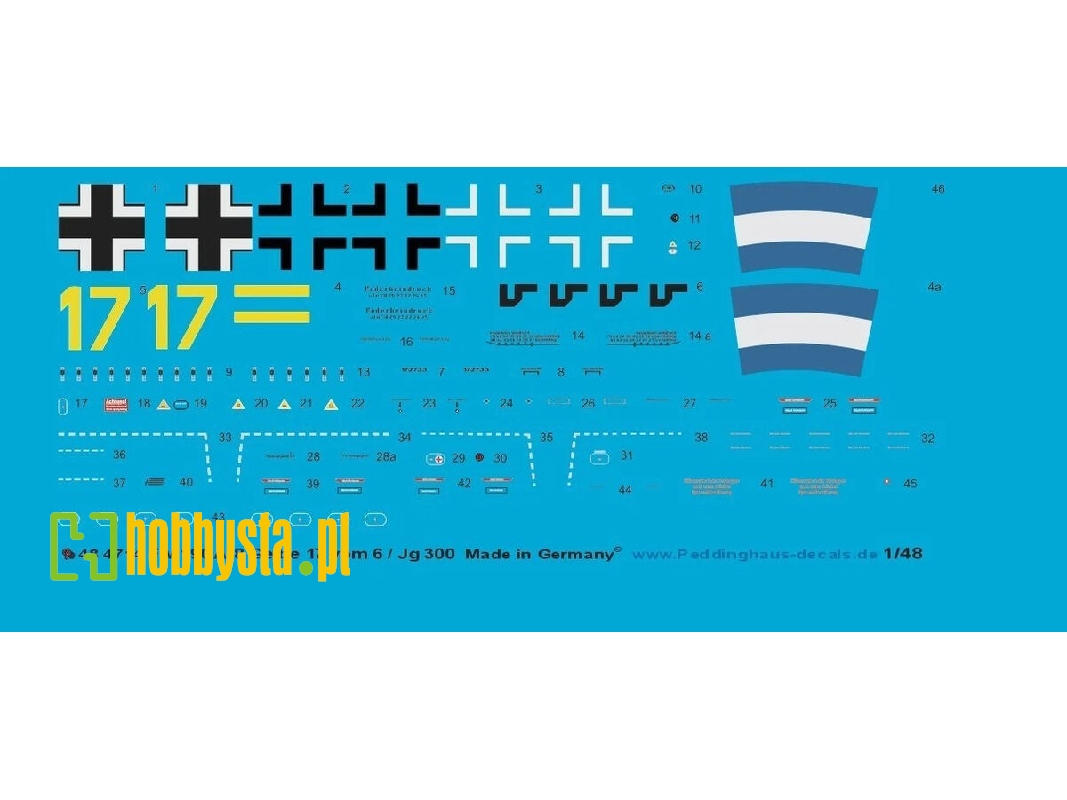 Focke Wulf Fw-190 A-8 - Gelbe 17 Vom 6 / Jg 300 - zdjęcie 1