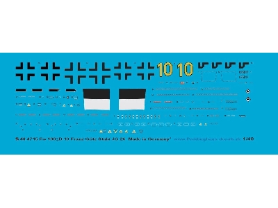 Focke Wulf Fw-190 D-13 - Franz Götz Stab/ Jg 26 - zdjęcie 1