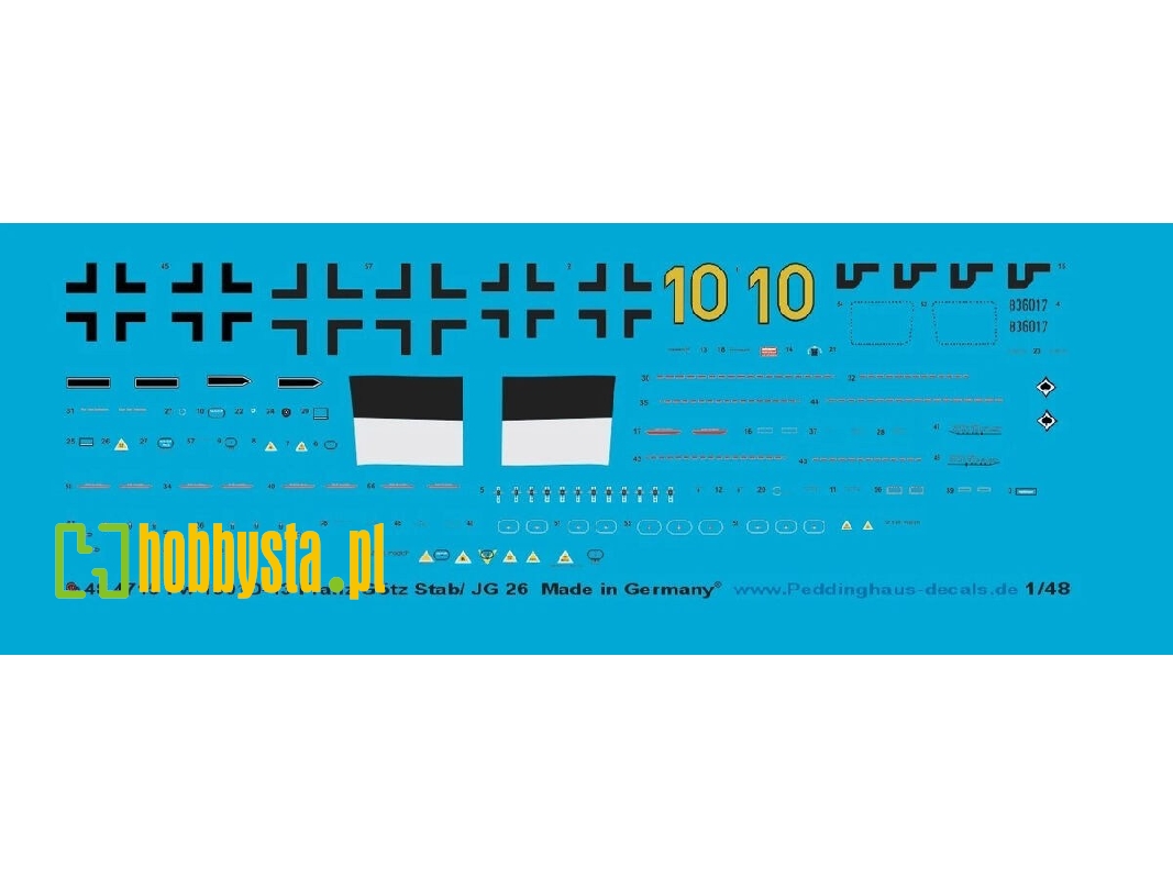 Focke Wulf Fw-190 D-13 - Franz Götz Stab/ Jg 26 - zdjęcie 1