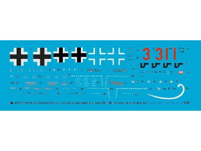 Focke Wulf Fw 190 A-8 - Fw Konrad Bauer 5 / Jg 300 , August-september 1944, Erfurt-bindersleben - zdjęcie 1