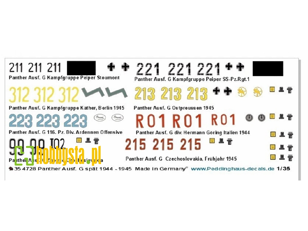 Panther Ausf.G Late (1944-1945) - zdjęcie 1