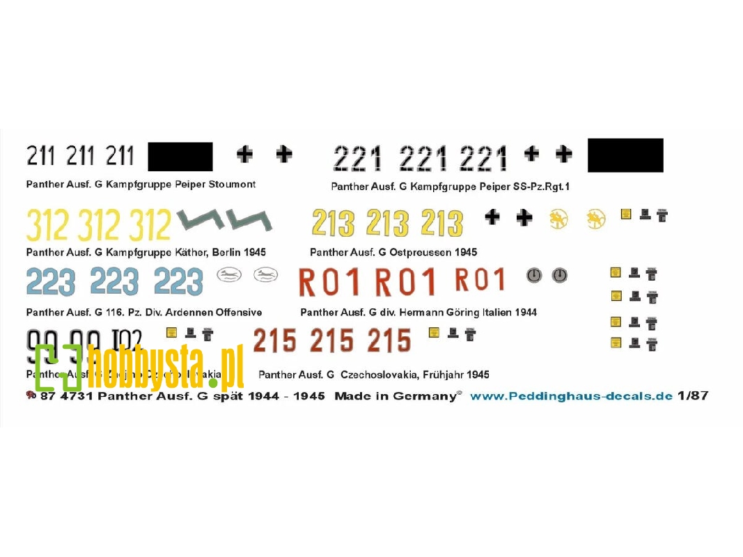 Panther Ausf.G Late (1944-1945) - zdjęcie 1