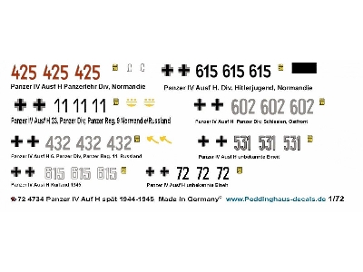 Panzer Iv Ausf.H Late (1944-1945) - zdjęcie 1