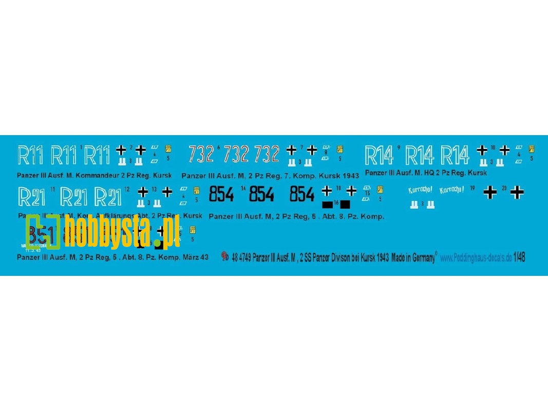 Panzer Iii Ausf. M - 2nd Ss Panzer Division (March - July 1943) - zdjęcie 1