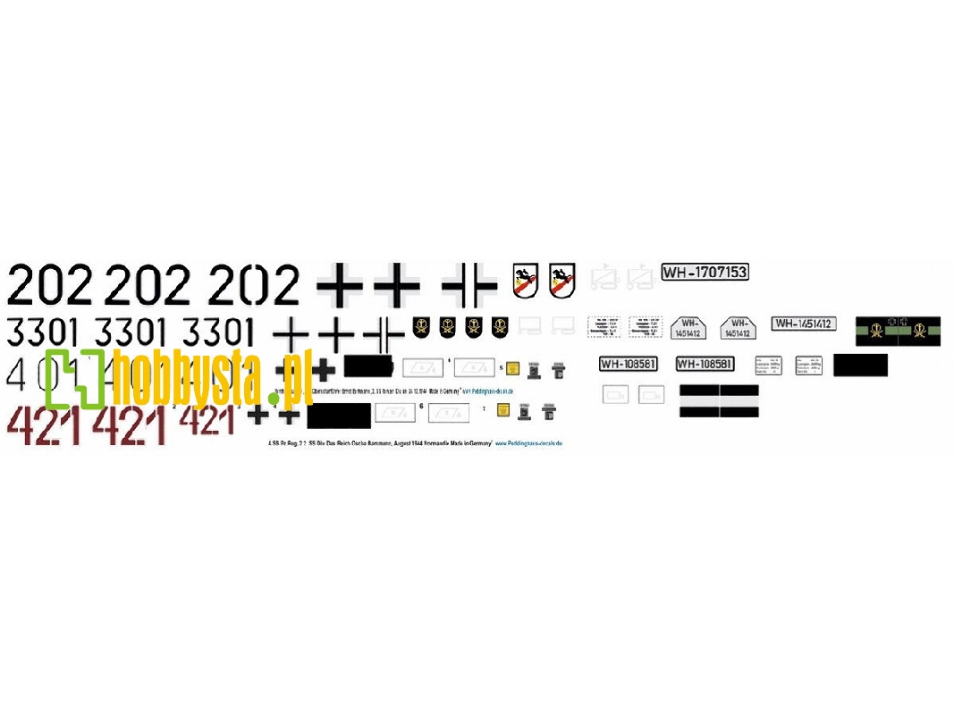 2 Sd. Kfz 251. 2 Panther Und Horch Stabswagen - zdjęcie 1