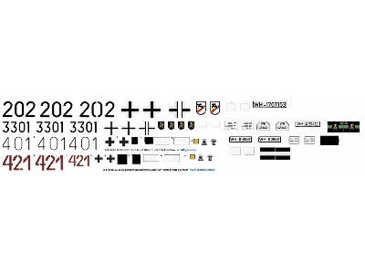 2 Sd. Kfz 251. 2 Panther Und Horch Stabswagen - zdjęcie 1