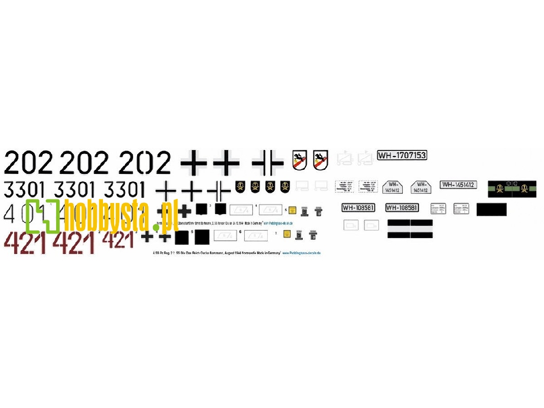 2 Sd. Kfz 251. 2 Panther And Horch Staff Car - zdjęcie 1