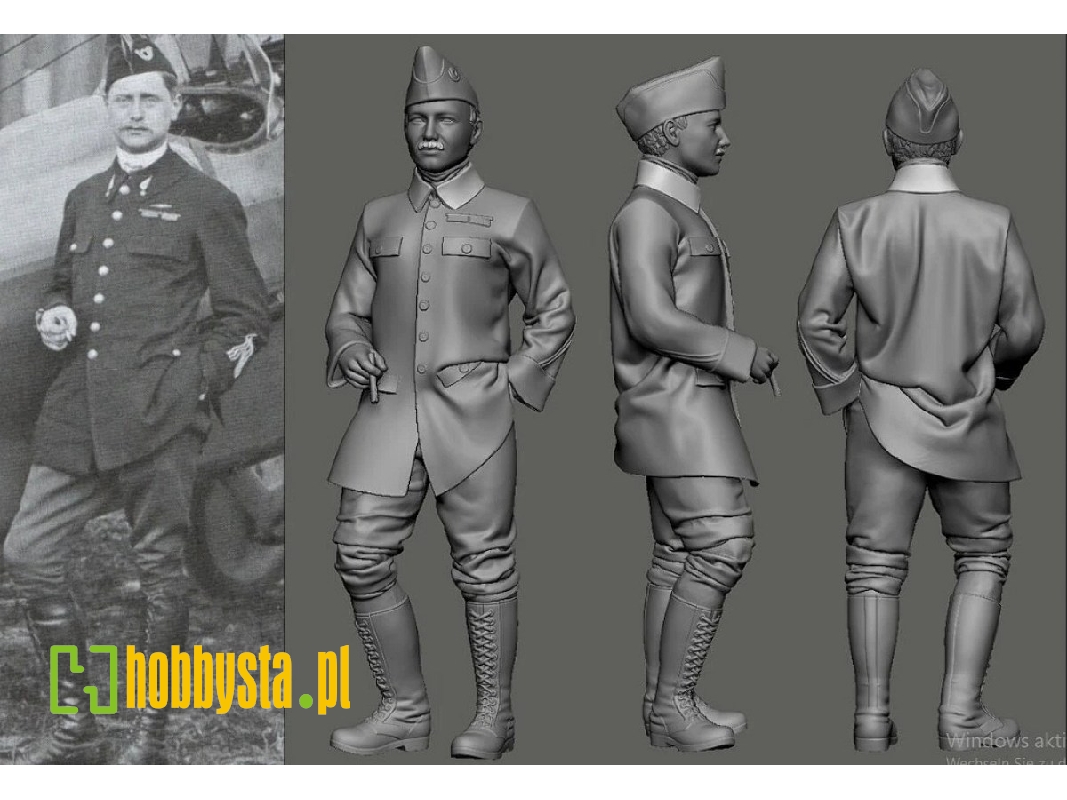 French Wwi Aces Les Cigognes - Joseph De Sevin - zdjęcie 1