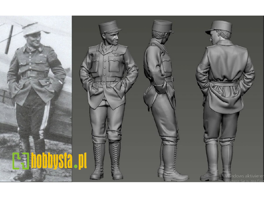 French Wwi Balloon Busters - Sardier - zdjęcie 1