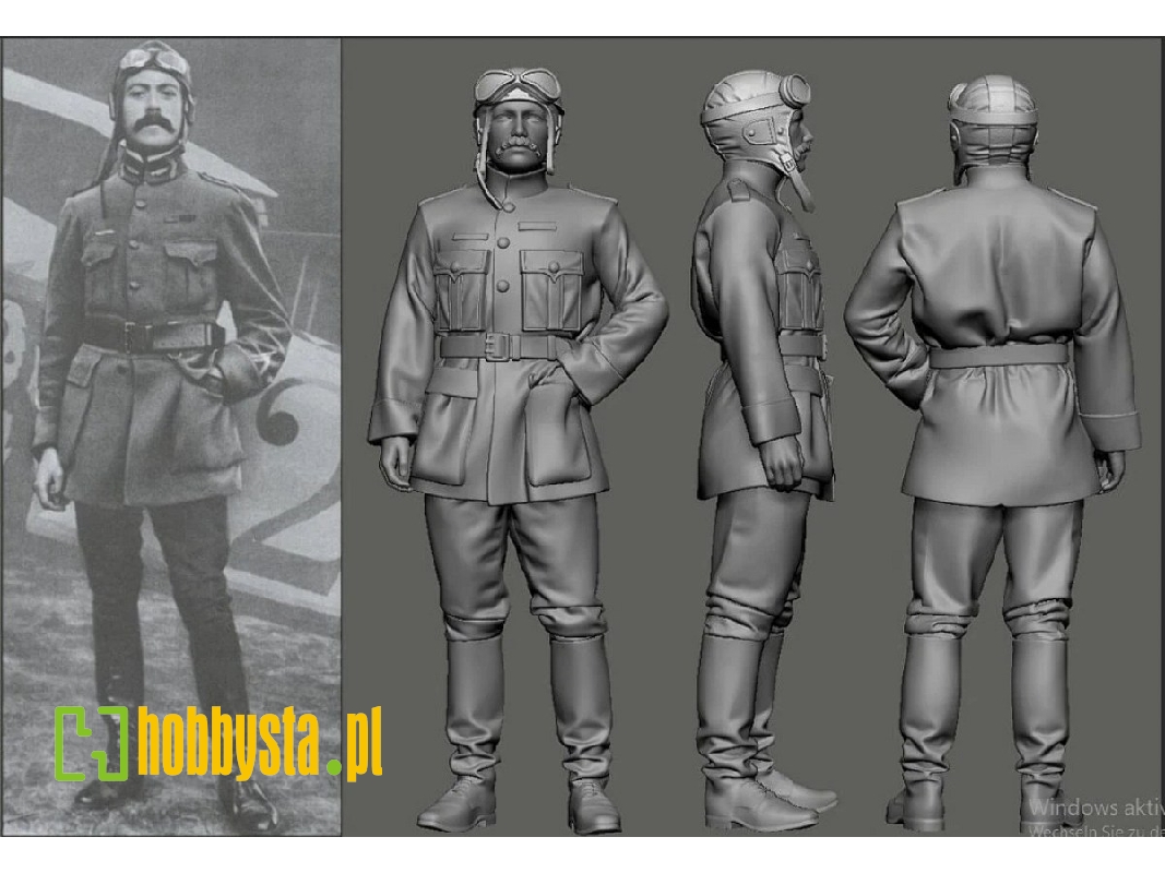 French Wwi Balloon Busters - Armand De Turenne - zdjęcie 1