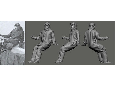 French Wwi Spad Aces - Charles Nungesser - zdjęcie 1