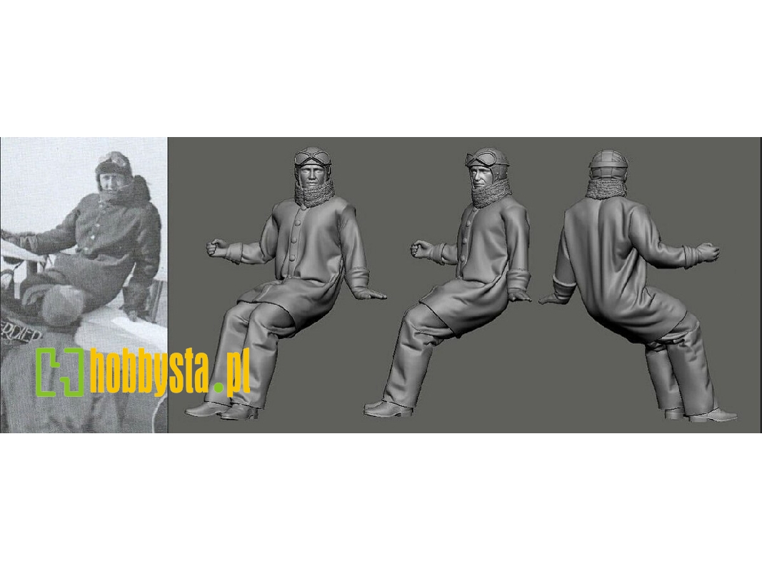 French Wwi Spad Aces - Charles Nungesser - zdjęcie 1