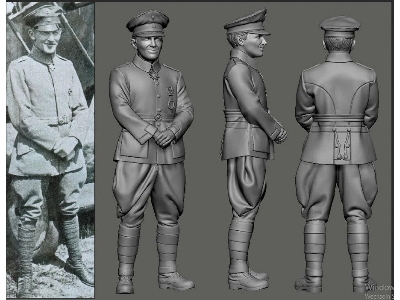 German Aces 1918 - Heinrich Kroll - zdjęcie 1