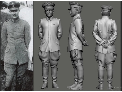 German Aces 1918 - Emil Thuy - zdjęcie 1