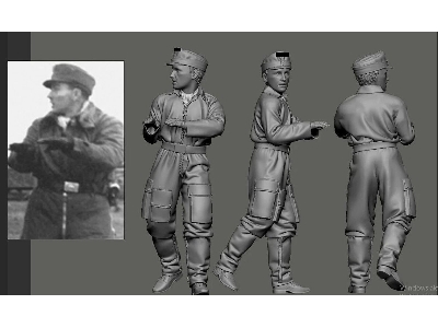 German Wwii Jg54 Aces Fw-190 Pilots - Karl Schnörrer - zdjęcie 1